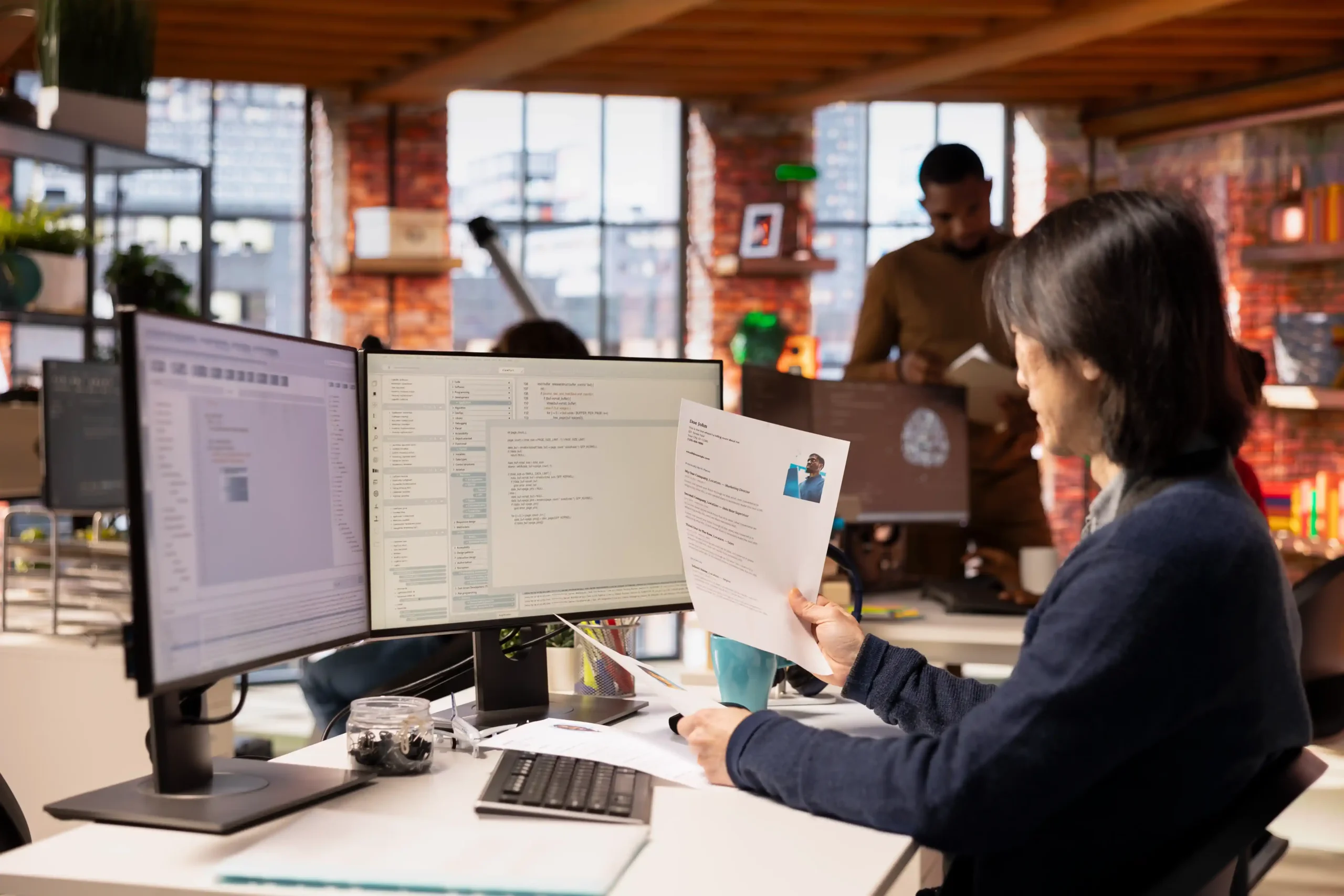 Karakteristik, Contoh, dan Model Sistem Informasi Eksekutif tech startup hr senior manager vetting software development position applicants 11zon 11zon scaled 1