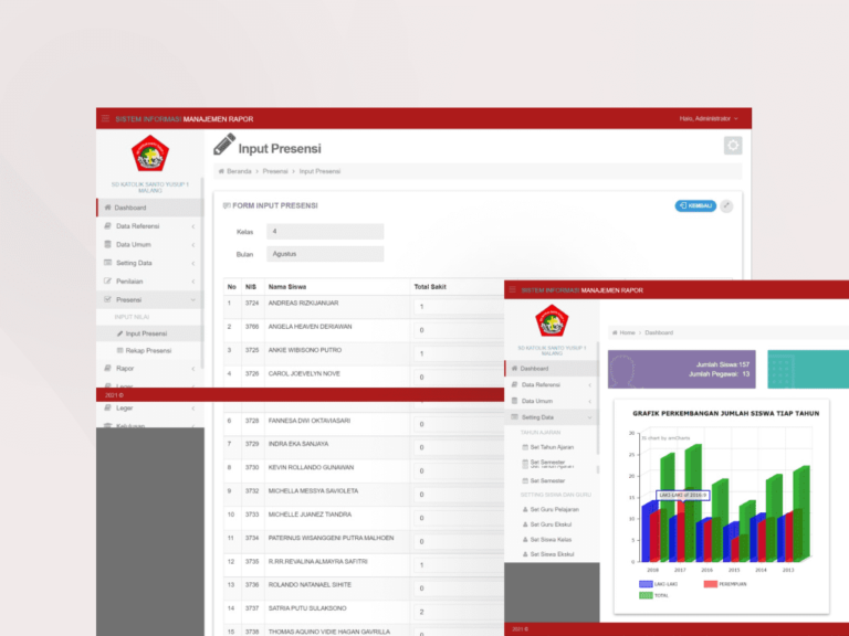 Aplikasi rapor online Kosayu Sekawan Media