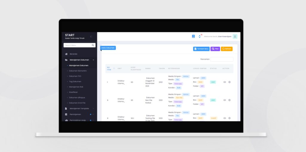 Aplikasi Document Management Document management system sebagai solusi dari sekawan media