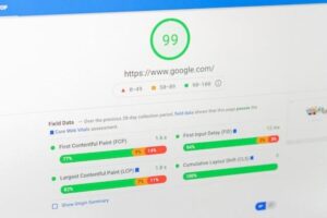 Ilustrasi tool untuk mengecek kecepatan kecepatan website