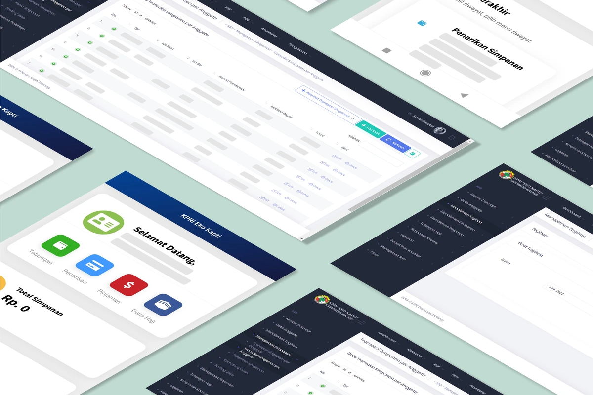 Aplikasi Koperasi KPRI Eko Kapti