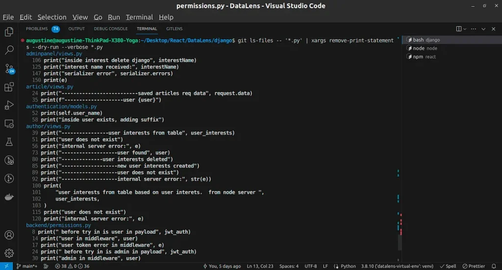 Mengenal Apa Itu Django sebagai Framework dalam Dunia Pemrograman Contoh format penulisan kode pada django