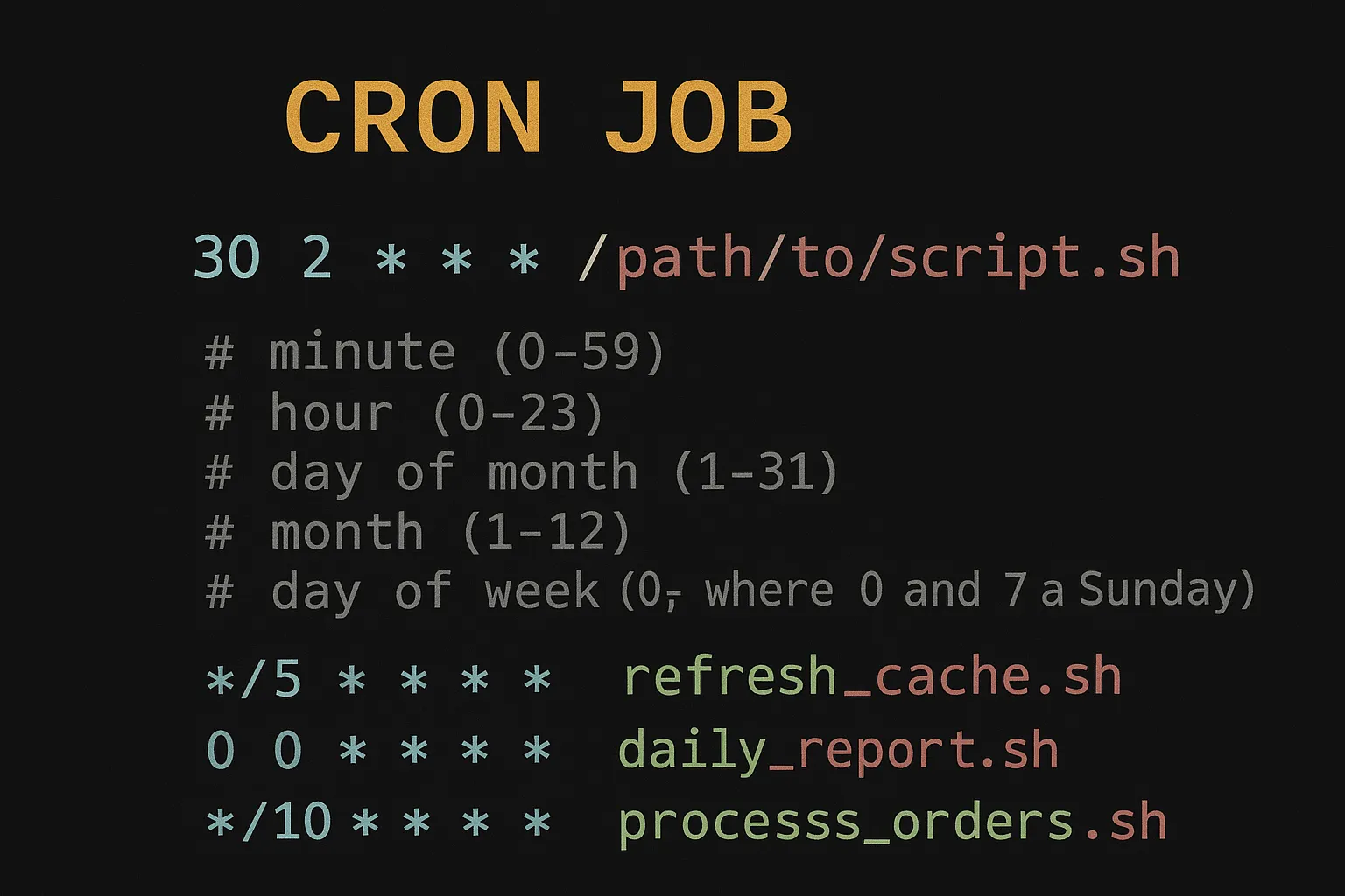 cron job