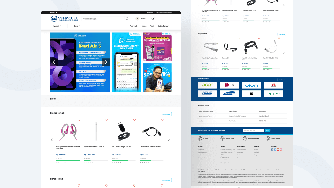Homepage Wikacell 1