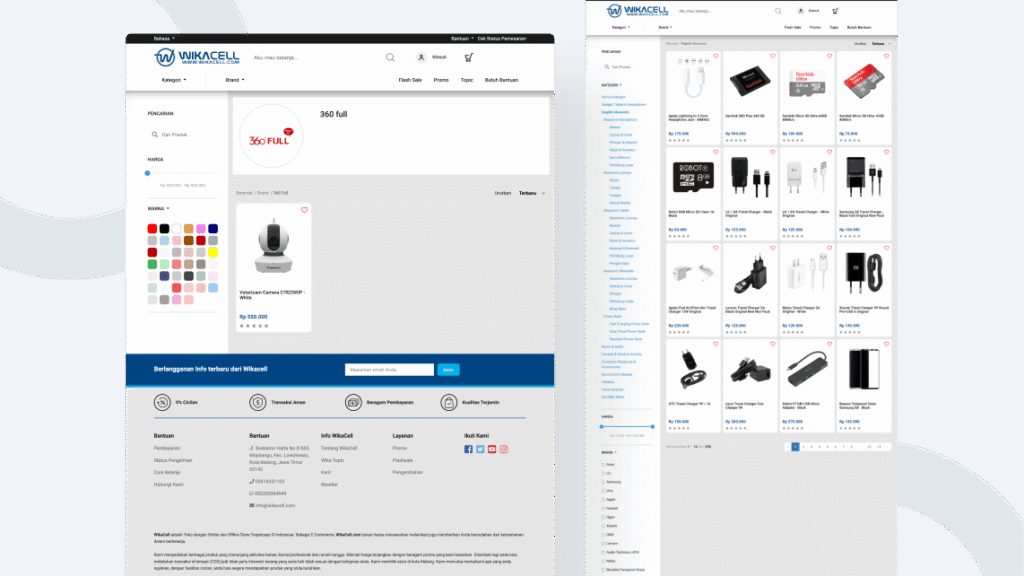 Website E Commerce WikaCell Wikacell 2
